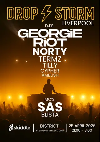 Drop Storm - Drum & Bass Rave at District