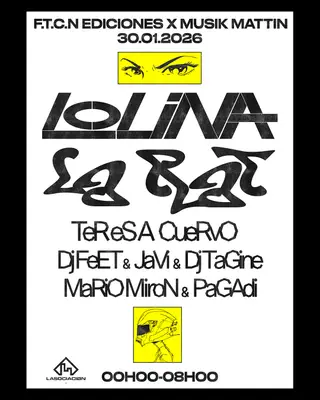 F.T.C.N Ediciones & Musik Mattin with Lolina, La Rat at Lasociaciøn