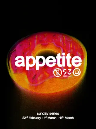 Appetite' Sunday Series at 93 Feet East