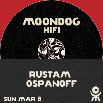 Rustam Ospanoff at Moondog Hifi Rustam Ospanoff at Moondog Hifi