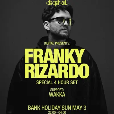 DIGITAL Presents: Franky Rizardo - EDM event at Digital in Paris