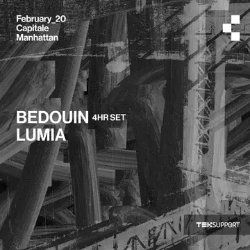 Teksupport: Bedouin at Capitale Teksupport: Bedouin at Capitale