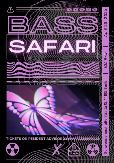 BASS SAFARI BASS SAFARI - EDM event at TBA - Schwendenerstraße Straße 13, 14195 Berlin in Berlin
