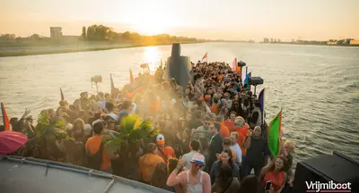 Vrijmiboot Amsterdam - EDM event at Pier 14 in Amsterdam