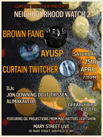 Neighbourhood Watch 2 - EDM event at Mary St Live in Sheffield