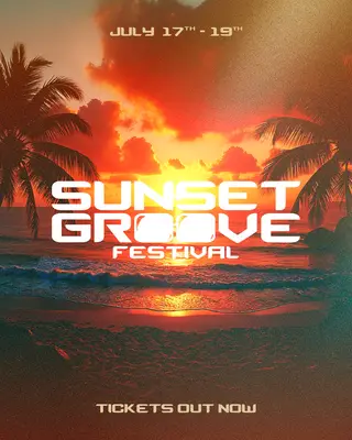 Sunset Groove Festival 2026 at Thorpe Meadows