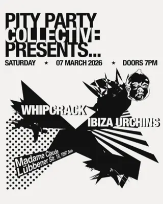 PITY PARTY COLLECTIVE at Madame Claude