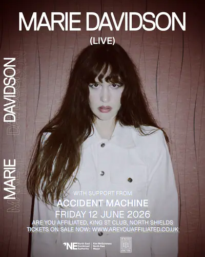 Marie Davidson LIVE + Accident Machine - EDM event at Are You Affiliated in Newcastle