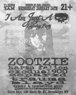 'I am just a head' Zootzie Release Party at Hart Bar