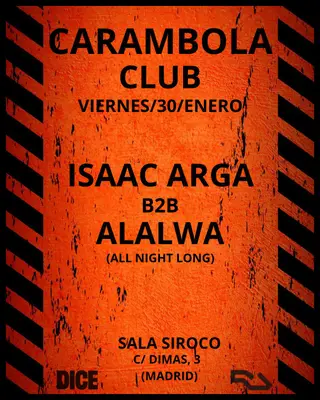 CARAMBOLA CLUB at Sala Siroco