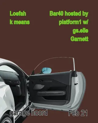 Loefah, k means / BAR40 hosted by platform1 at Garage Noord Loefah, k means / BAR40 hosted by platform1 at Garage Noord