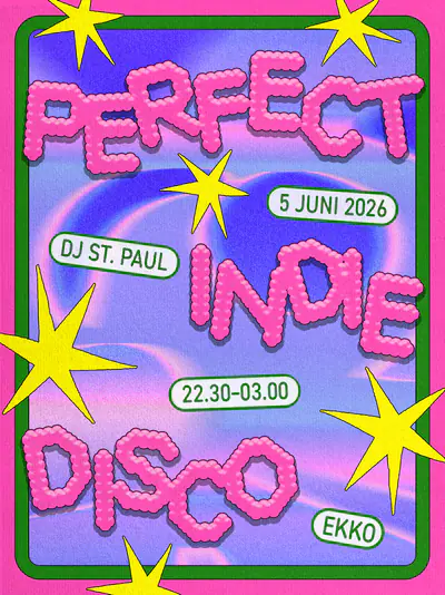 Perfect Indie Disco - EDM event at EKKO in Utrecht