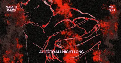 Allecto ALL NIGHT LONG - EDM event at Panic Room in Paris