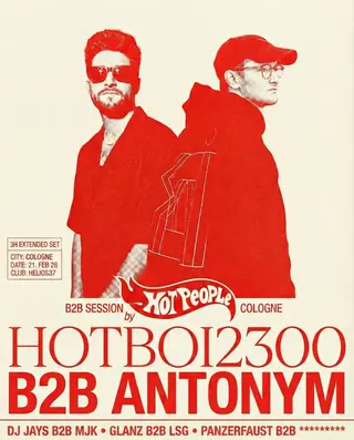 HOT PEOPLE // HOTBOI2300 B2B ANTONYM at Helios37