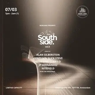 SouthSide x Morlang - House & Minimal Sessions - Vol.5 at Cafe Morlang
