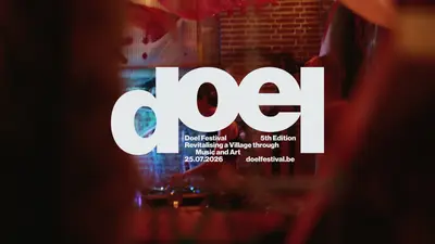 Doel festival 2026 - EDM event at DOEL in All