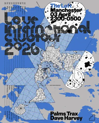 Love International x The Loft: Palms Trax & Dave Harvey - EDM event at The Loft in Paris