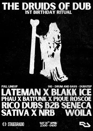 The Druids of Dub: 1st Birthday Ritual at Stage and Radio