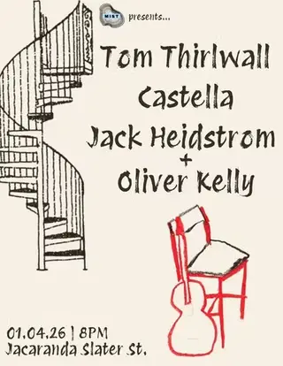 MIST: Tom Thirlwall, Castella, Jack Heidstrom & Oliver Kelly at The Jacaranda MIST: Tom Thirlwall, Castella, Jack Heidstrom & Oliver Kelly at The Jacaranda