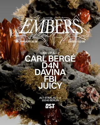 (5€) Embers - Sunday Evening Rave at OST (5€) Embers - Sunday Evening Rave at OST