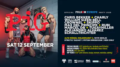 PiG - EDM event at Alte Münze in Berlin