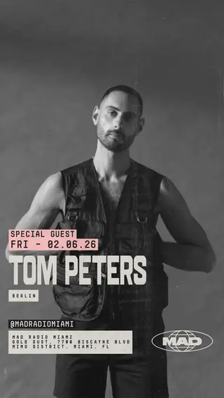MAN.CUERVOWSPECIAL GUESTS: Tom Peters & Discofuturo, at Mad Radio Miami