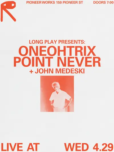 Long Play: Oneohtrix Point Never + John Medeski - EDM event at Pioneer Works in New York City