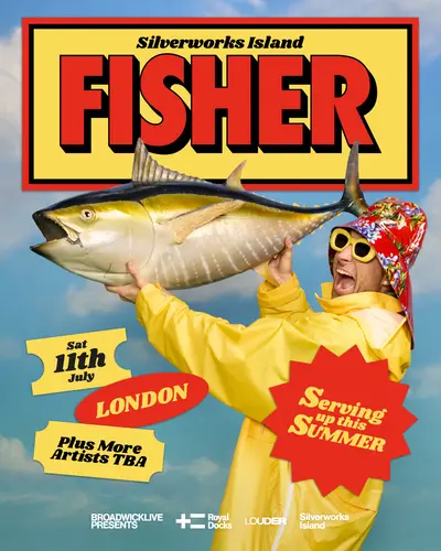 FISHER FISHER - EDM event at Silverworks Island in London
