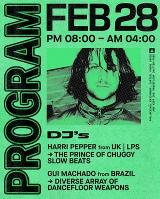 Outer Heaven presents: Harri Pepper at Outer Heaven