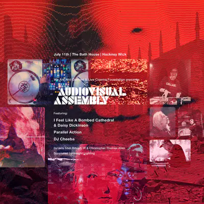 Audiovisual Assembly - EDM event at The Bath House in London