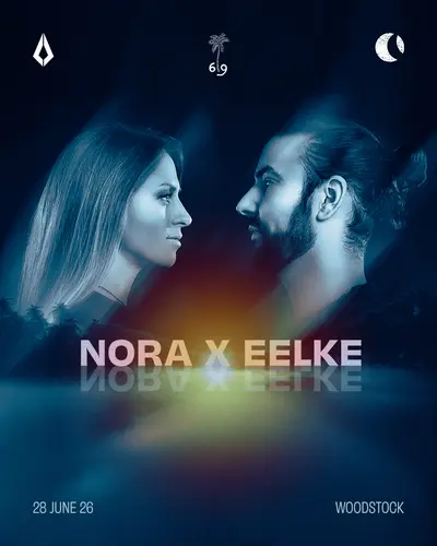 Nora × Eelke - Sunday, June 28 at Woodstock Nora × Eelke - Sunday, June 28 at Woodstock - EDM event at Strand van Bloemendaal in All