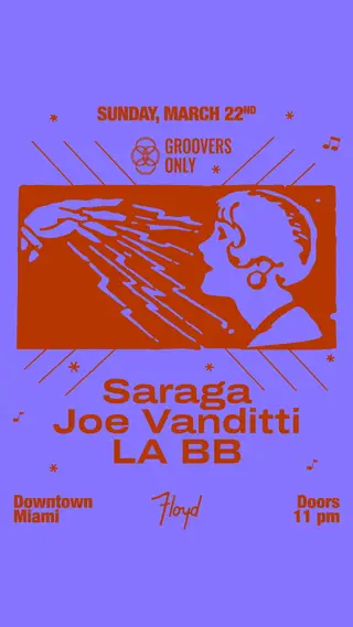 Groovers Only: Saraga + Joe Vanditti at Floyd Groovers Only: Saraga + Joe Vanditti at Floyd