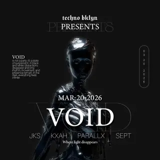 VOID at TBA VOID at TBA