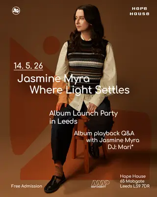 Jasmine Myra: Where Light Settles (Listening Party) at Hope House