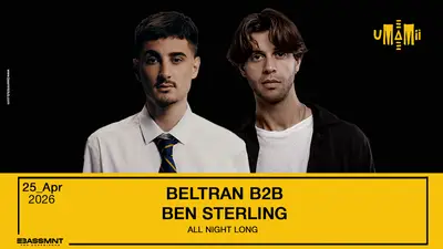 UMAMII presents Ben Sterling B2B Beltran - ALL NIGHT LONG UMAMII presents Ben Sterling B2B Beltran - ALL NIGHT LONG - EDM event at The Bassement in Madrid