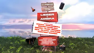 AMBRA X LIEBER BERLIN - EDM event at Humboldthain Club in Berlin