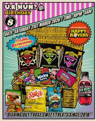 U.K Hun? 8th Birthday ft. DJ Perception, Maybe Laura & Lady Passion at Starlane Pizza Bar