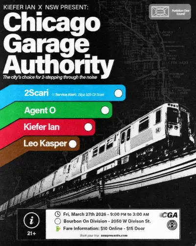 Chicago Garage Authority Vol. 1 Chicago Garage Authority Vol. 1 - EDM event at Bourbon On Division in Chicago