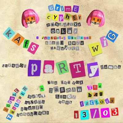 foxtrot romeo presents - Kafs Wig Party - EDM event at The Bag Factory in Paris