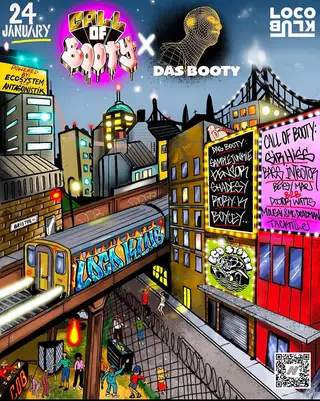 CALL OF BOOTY X DAS BOOTY - SIR HISS at The Loco Klub