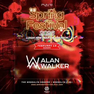 SPRING FESTIVAL: Lunar New Year Celebration Ft. ALAN WALKER at Brooklyn Hangar