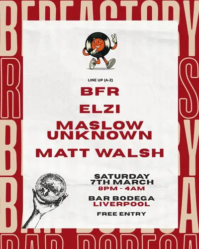 Bedfactory Records at Bar Bodega - EDM event at Bar Bodega in Liverpool