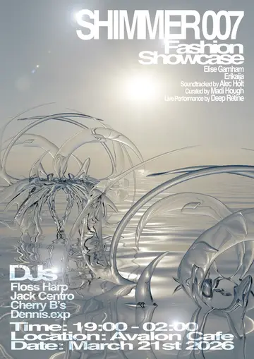 Shimmer 007 at Avalon Cafe Bermondsey Shimmer 007 at Avalon Cafe Bermondsey