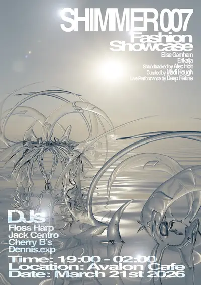 Shimmer 007 - EDM event at Avalon Cafe Bermondsey in London