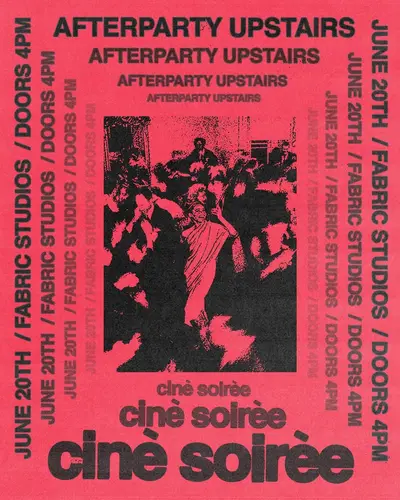 Cinè Soirèe 2026 - EDM event at TBA - FABRIC STUDIOS  in Liverpool