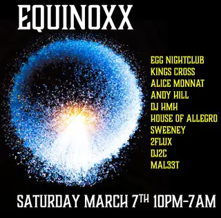 EQUINOXX at Egg London