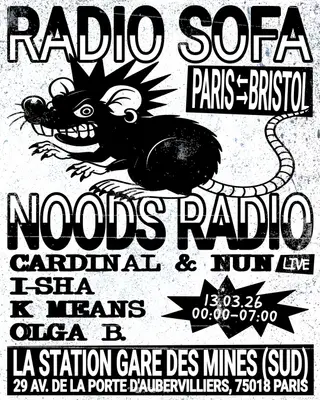 RADIO SOFA x NOODS RADIO at La Station - Gare des Mines RADIO SOFA x NOODS RADIO at La Station - Gare des Mines