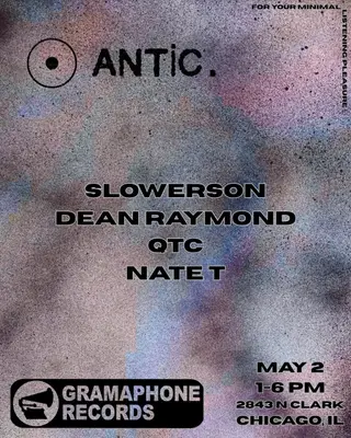 Antic. at Gramaphone Records Antic. at Gramaphone Records