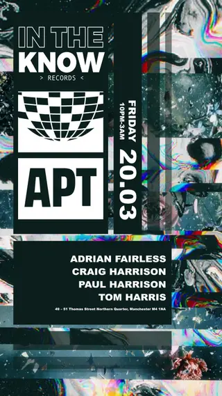 In The Know at APT at TBA - APT DISCO In The Know at APT at TBA - APT DISCO