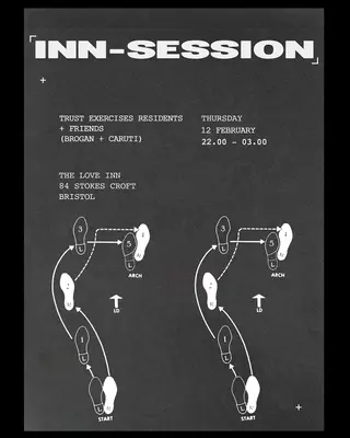 InnSession with Trust Exercises + Friends (Brogan + Caruti) at The Love Inn